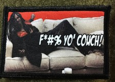 Dave Chappelle Rick James Couch Morale Patch Funny Military Tactical Army USA picture