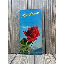 Vintage Montreux Swiss Travel Brochure picture