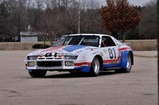 Cars 1982 chevrolet camaro lemans race car old usa Art Print Poster 11x17 picture