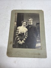 Antique Victorian Cabinet Card - J. Shields Dunbar - Vintage Photo picture