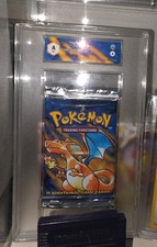 Pokemon Base Set 1999 Booster Pack Charizard Art AUTHENTICATHED 20.71GR picture