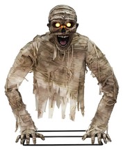 Haunted Living 3Ft Animated Moaning Mummy Animatronic Halloween Prop 2026 picture