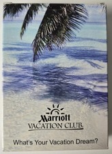 Vintage Marriott Hotel Vacation Club Playing Cards Island Beach Cliff picture