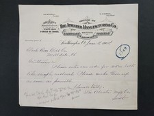 1904 antique ATWATER MANUFACTURING CO southington ct CARRIAGE HW MAKERS clark  picture