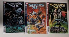 SINISTER'S SIX (2025) #1 2 3 NM-/VF+ COMPLETE SERIES SET MARVEL COMICS picture