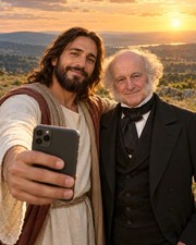 Jesus and Martin Van Buren Selfie 8