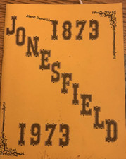 VINTAGE 1873-1973 JONESFIELD TOWNSHIP MICHIGAN CENTENNIAL BOOK MERRILL HISTORY picture