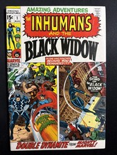 Amazing Adventures #1 1970 Inhumans & Black Widow Marvel Comics Fine *A16 picture