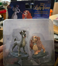 Disney Lady and the Tramp 2-Pack Figurine Set Lady & Tramp Under 3