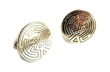 Westworld HBO West World Series Cosplay TV Work Suit Cufflink Cuff Links Set picture