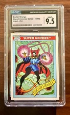 1990 Impel Marvel Universe #34 Doctor Strange Rookie Mint Plus 9.5 CGC picture