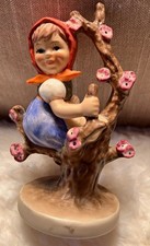 Vintage Goebel Hummel Apple Tree Girl Figurine 141 3/0 TMK5 Last Bee W. Germany  picture