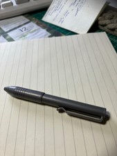 Big Idea Design Pocket Pro Pen Stonewash Titanium Auto-Adjusting Collet Grip picture