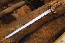 Handmade Statue American Liberty Sword Replica with Leather Sheath , AMERICAN picture