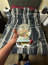 2006 McDonald's Corporation Holiday Snow Globe with Big Mac Truck picture