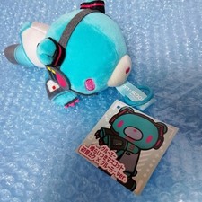 GLOOMY The Naughty Grizzly x Hatsune Miku piapro Collaboration Bite Mascot Plush picture
