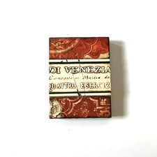 Sid Dickens T-94 Musica Venezia Memory Block Tile Retired Collection Rare Music picture