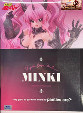 Minki 1/7 Figure Jigoku Sensei Nube Anime Girl Pink Hair Niche Collectible picture