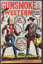 Gunsmoke Western #55 Nov 1959 Atlas Western Matt Baker Art picture