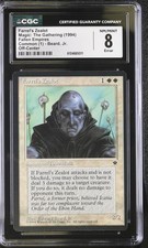 Farrel's Zealot CGC 8 Error Magic the Gathering 1994 Fallen Empires Off-Center picture