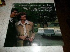 1975 cadillac dealer brochure picture