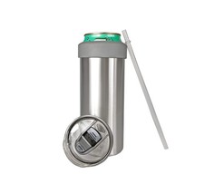 2-in-1 Stainless Steel Can Cooler Insulated for all 24&25 Oz Cans, Beer Can C... picture