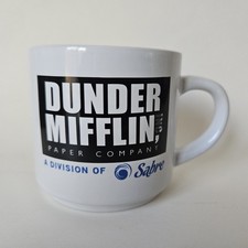 The Office Dunder Mifflin A Division Of Sabre 10oz Mug NBC picture