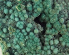 DRUSY QUARTZ CRYSTALS on CHRYSOCOLLA - 5 cm - INCA DE ORO, CHILE 30500 picture
