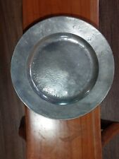 18th Century English Pewter Plate picture