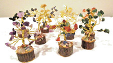 Karma Pledge 10 Mini Crystal Trees of Life picture