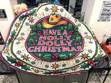DOLLY PARTON TABLE CLOTH 60