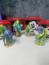 RARE Vtg Disney A Bugs Life porcelain figurine set of 4 characters With Boxes picture