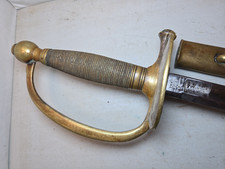 Ames Civil War Model 1840 NCO Sword Saber w/Scabbard - Dated 1864 picture