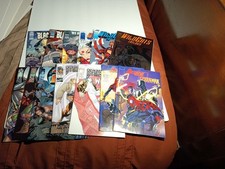 5 Image Comics Mini Series Lot 1996 Backlash Spiderman 1,2 Deathblow Wolverine 1 picture