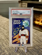 Space Ghost 1994 Cardz Hanna Barbera Classics #11 PSA 9 MINT Coast To Coast picture