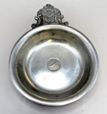 Vintage SABENA Belgian Airlines Pewter Dish Les Potstainiers Hutois Belgium picture