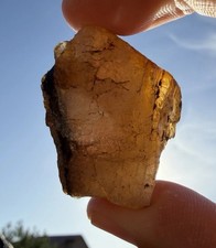 Golden Brazilian Phenacite Crystal: High-Vibration Gemstone, 35.94g/179.7ct picture