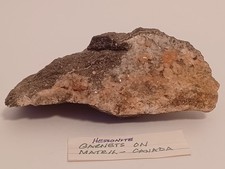 Gemmy Pink Grossular Hessonite Garnet Crystals Jeffrey Mine Canada Specimen picture