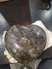 10LB Natural Labradorite Heart Polished Crystal Quartz Healing Energy Healing picture
