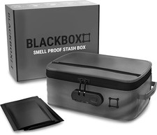 BLACKBOX by Kulbi - Smell Proof Stash Box - Lockable Storage Container - NEW picture