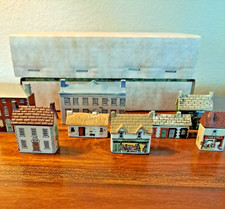 Wade Of Ireland Bally-Whim Miniature Porcelain  Village Set 1 picture