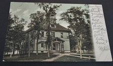 Vintage Bethel Maine ME Postcard Gould’s Academy Undivided Back picture