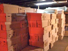 1 box lot: 75 OLD COMICS MARVEL DC SPIDERMAN superman + picture