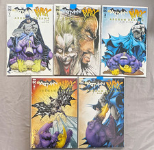 Batman/The Maxx: Arkham Dreams Comic Book Lot #1-5 IDW Sam Kieth Batman Joker picture