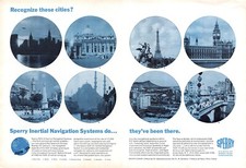 Sperry SGN-10 Inertial Navigation Systems Pan American Airways Vtg Mag Print Ad picture