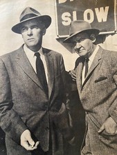 The Lineup, Warner Anderson, Tom Tully, Full Page Vintage Pinup picture