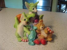 Real Musgrave Pocket Dragons Sticking Together Figure 1997 Flambro picture