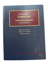 COX AND BOK'S LABOR LAW CASES AND MATERIALS SIXTEENTH EDITION picture