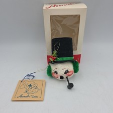 Vintage 1983 Annalee Christmas Ornament Trim A Tree With Annalee Frosty Snowman picture