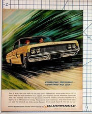 1962 Oldsmobile Dynamic 88 Super 88 Vintage Car Ad GM Magazine Print picture